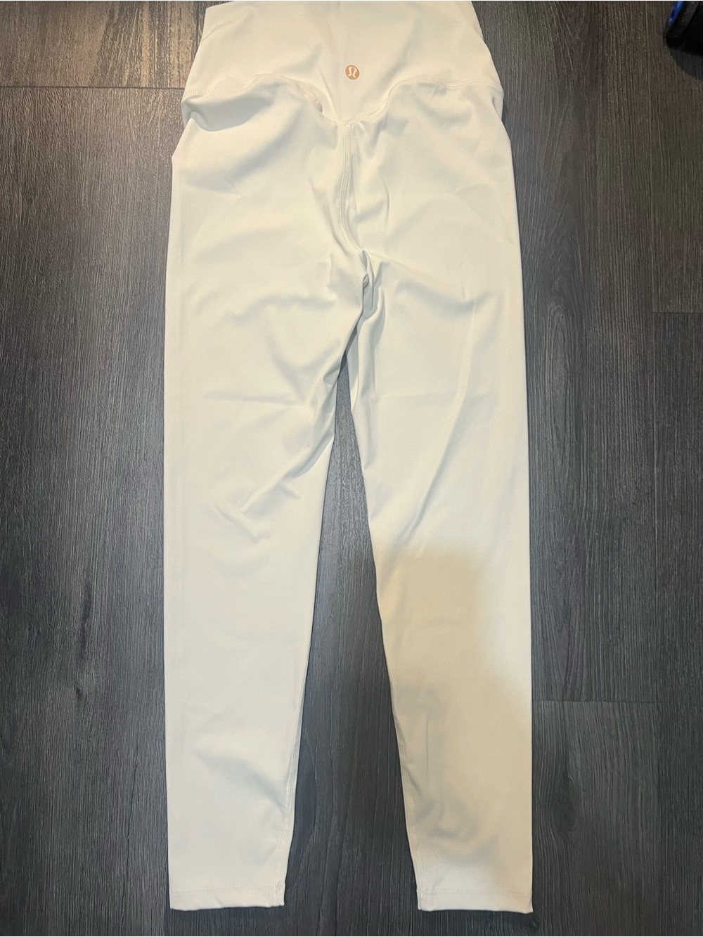 Lululemon Cream Lululemon Athletica Cream Zip Jacket And Matching Leggings Set - Picture 4 of 4